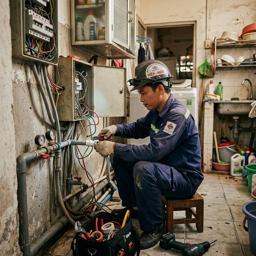 Sửa điện nước Quy Nhơn